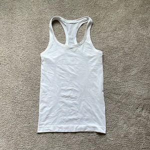 Lululemon white swiftly tech tank top